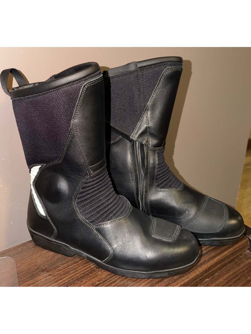 BMW Motorrad Allround Gore-Tex Motorcycle Touring Boots EU 45 US 11.5 Black